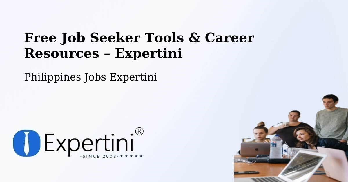 Free Job Seeker Tools & Career Resources – Gocoton - Gocoton, Philippines Jobs Expertini