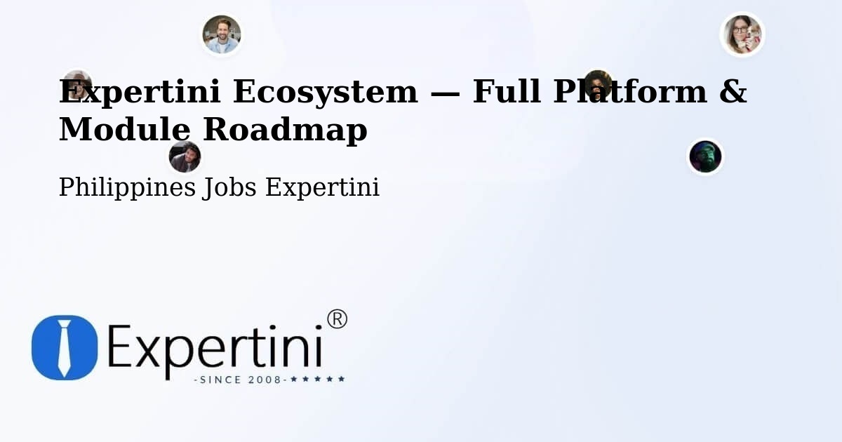 Expertini Ecosystem — Full Platform & Module Roadmap – Gocoton